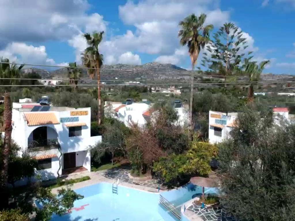 Oasis Hotel Bungalows Rhodes Afantou Exterior photo